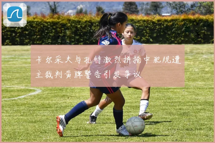 卡尔采夫与孔特激烈拼抢中犯规遭主裁判黄牌警告引发争议